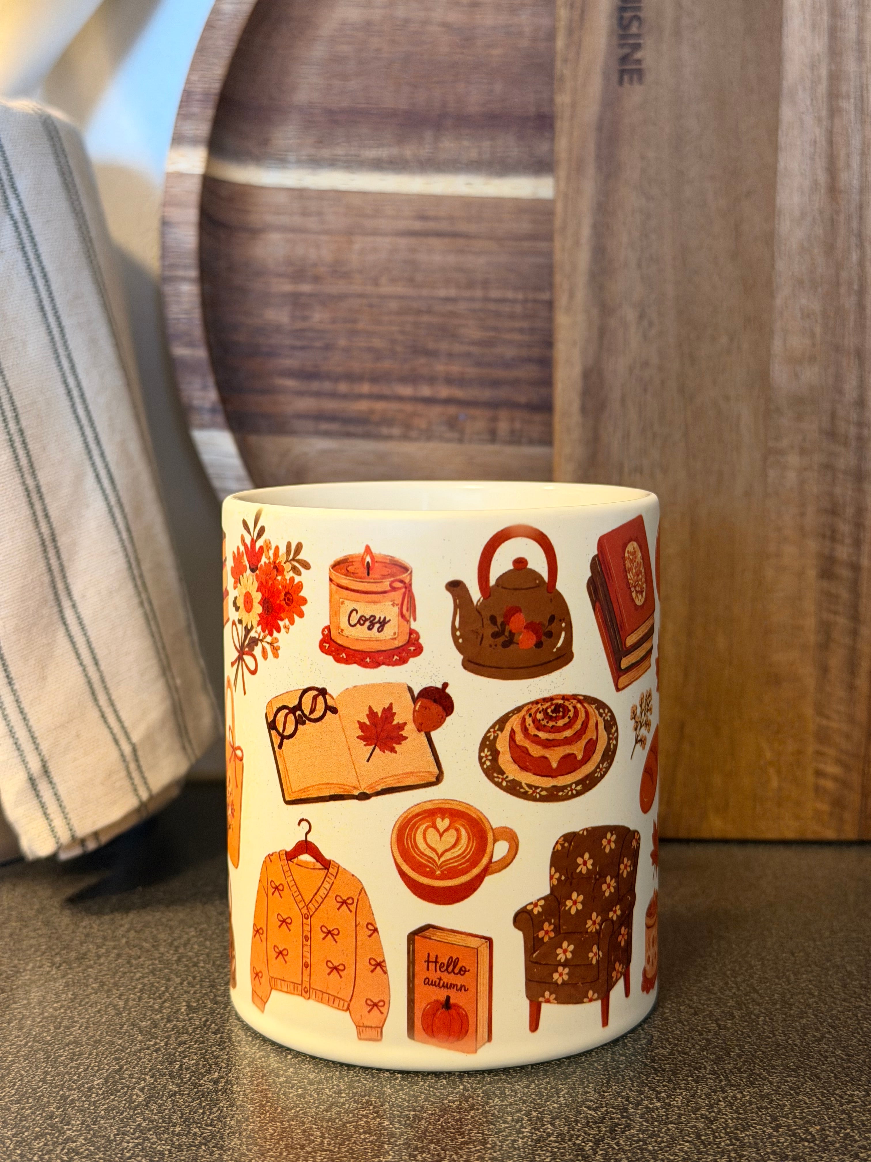 Cozy Autumn Beige - keramikk kopp