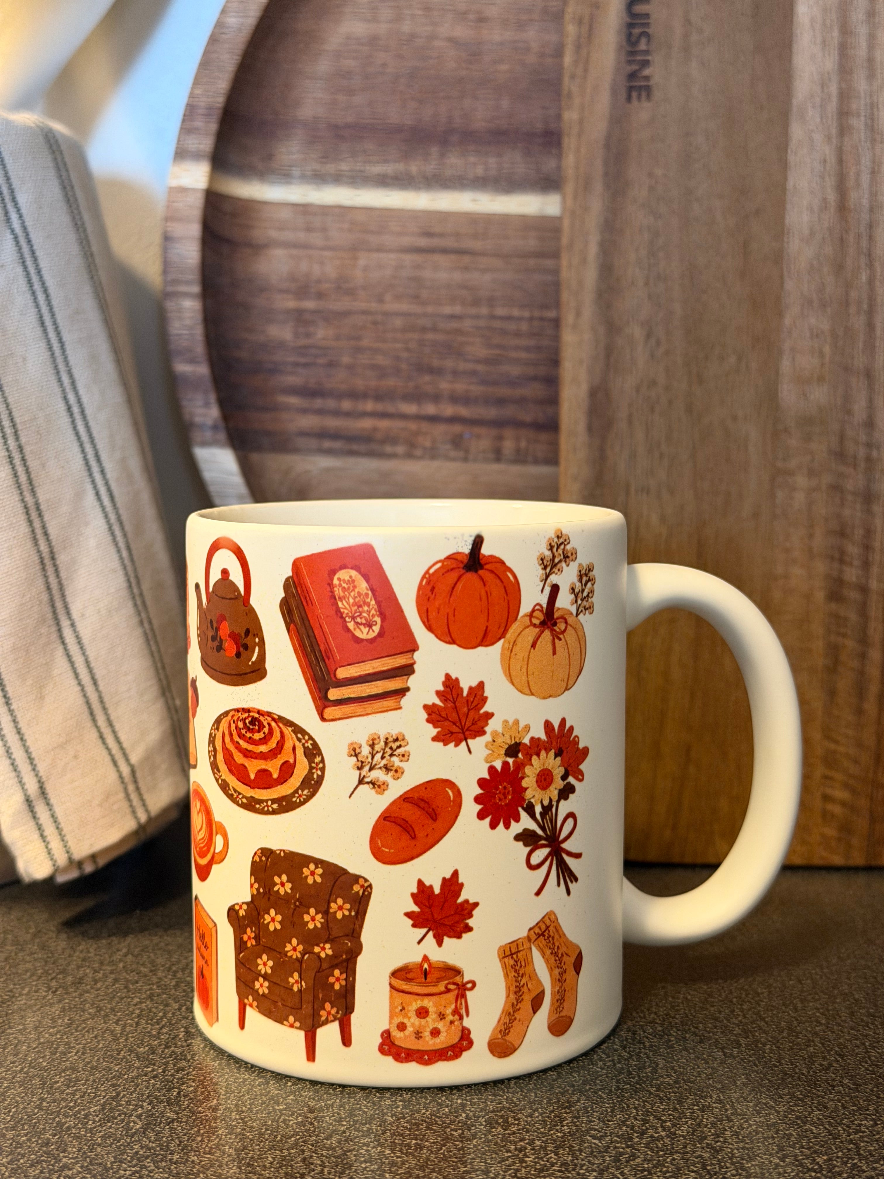 Cozy Autumn Beige - keramikk kopp