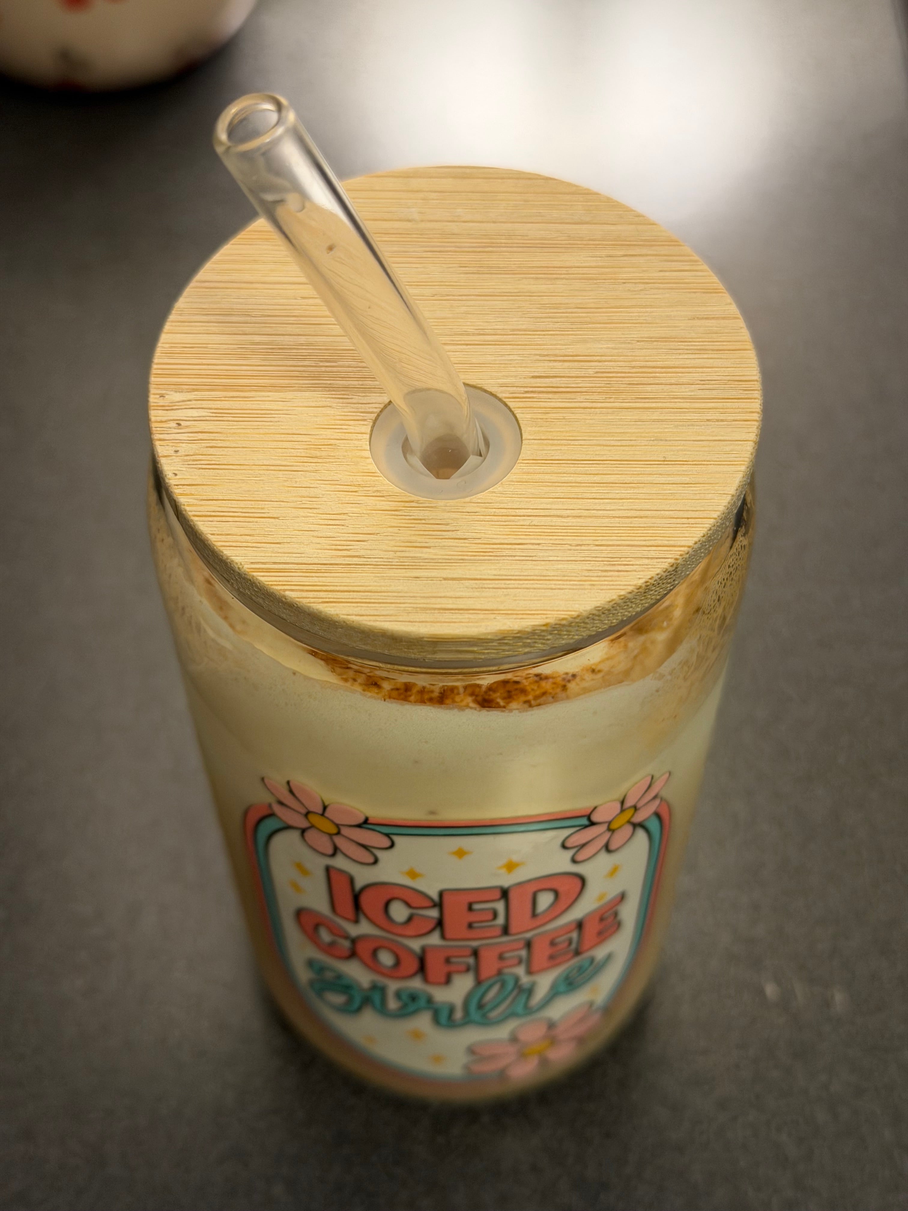 Iced Coffee Girlie Glasskopp