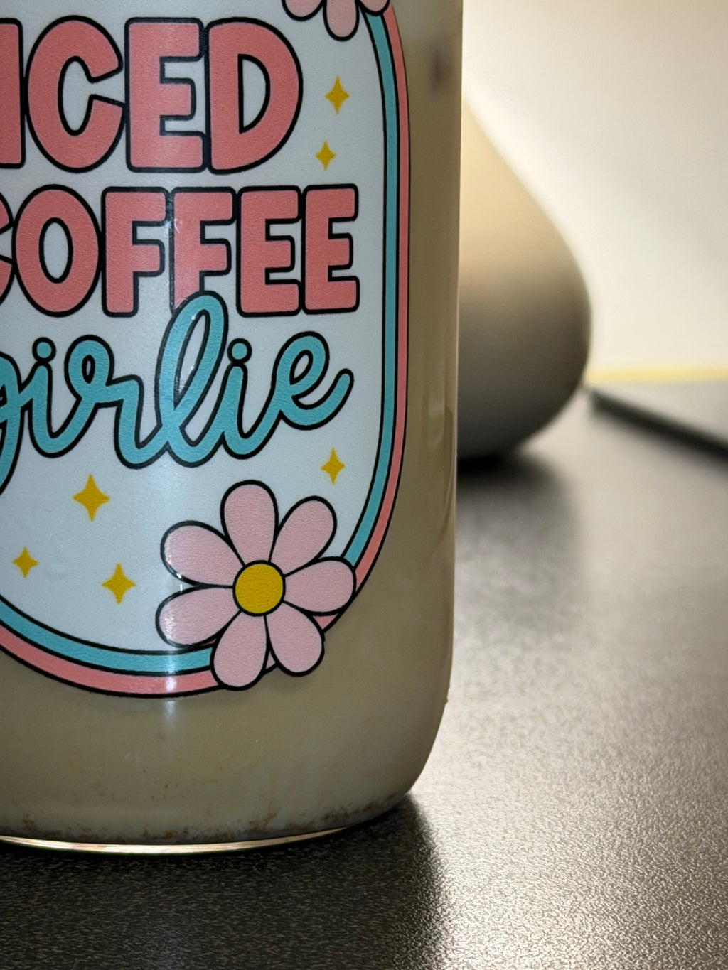 Iced Coffee Girlie Glasskopp