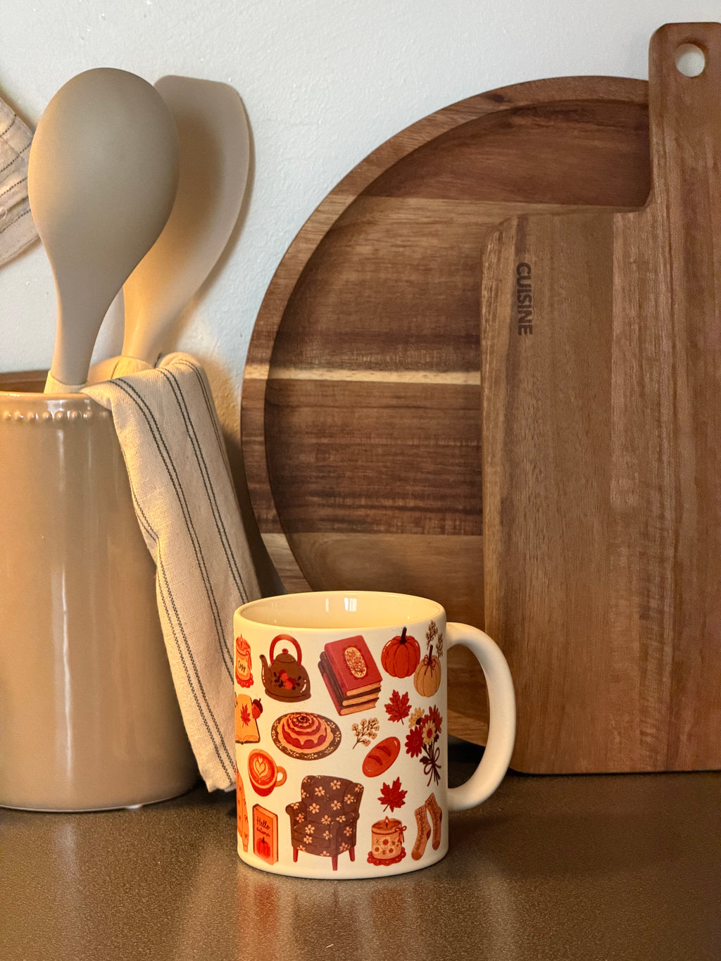 Cozy Autumn Beige - keramikk kopp