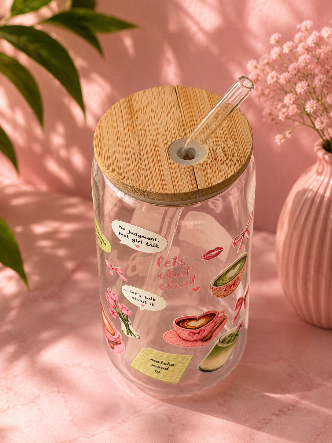 Pink Latte kopp
