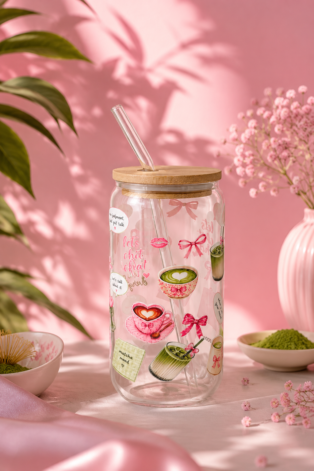 Pink Latte kopp