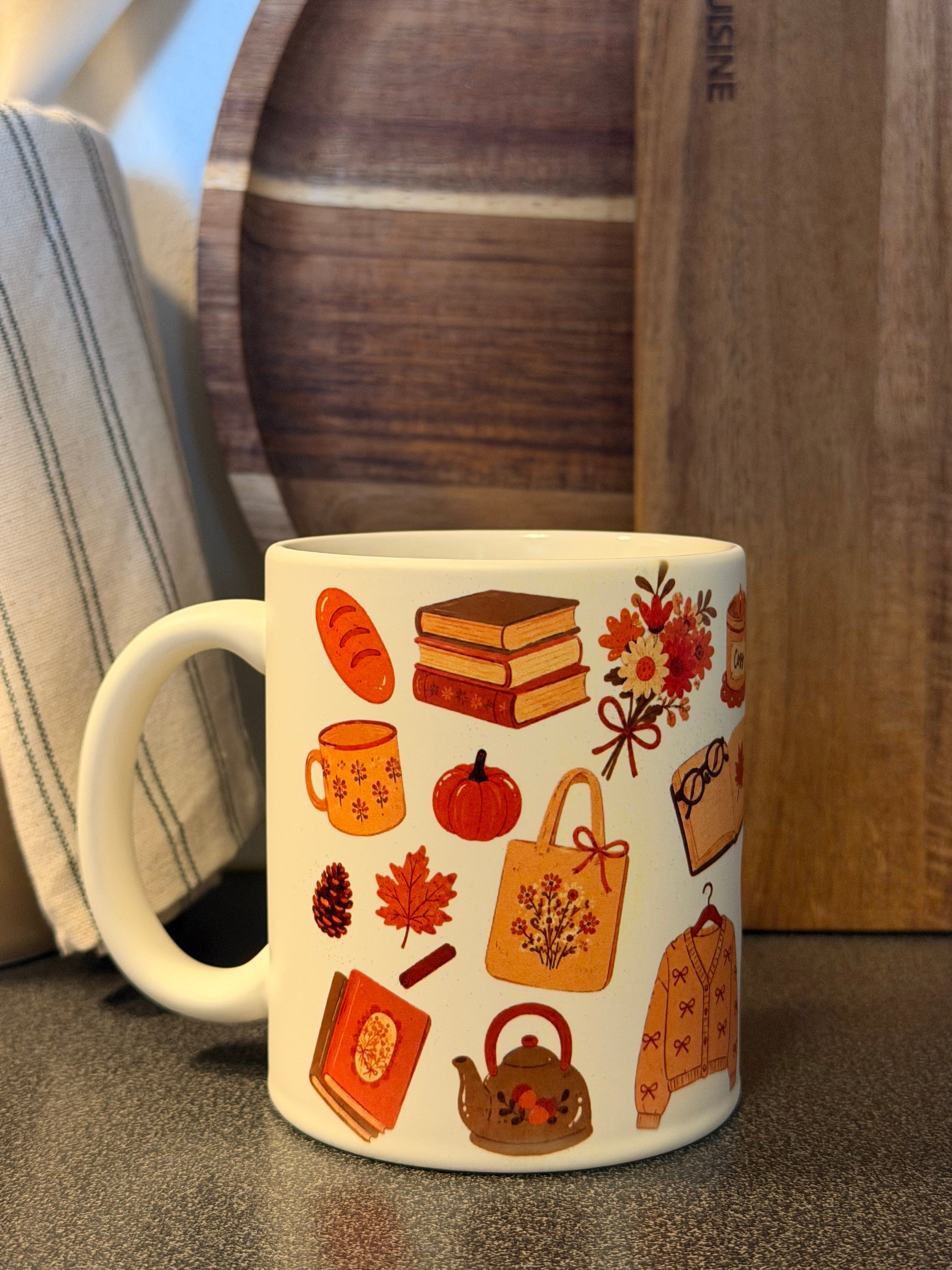 Cozy Autumn Beige - keramikk kopp