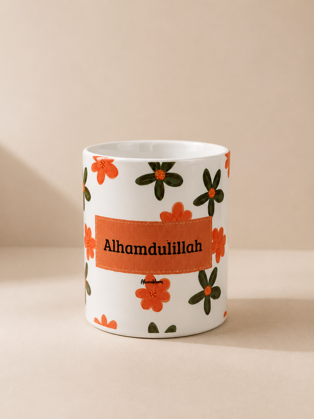 grateful ceramic cup
